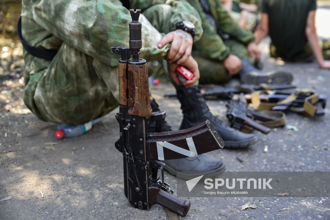 DPR Russia Ukraine Military Operation Tank Unit