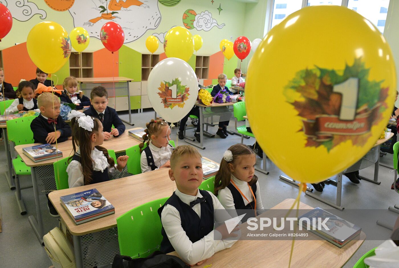 Russia New Academic Year Schools