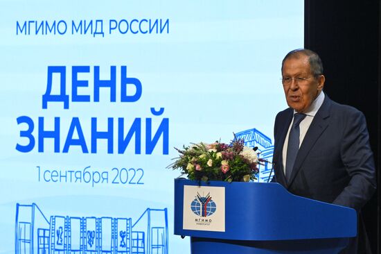 Russia Lavrov Education