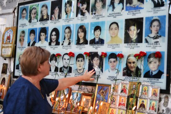Russia Beslan School Siege Anniversary