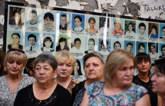 Russia Beslan School Siege Anniversary