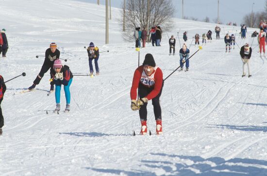 Ski Track of Russia ski race