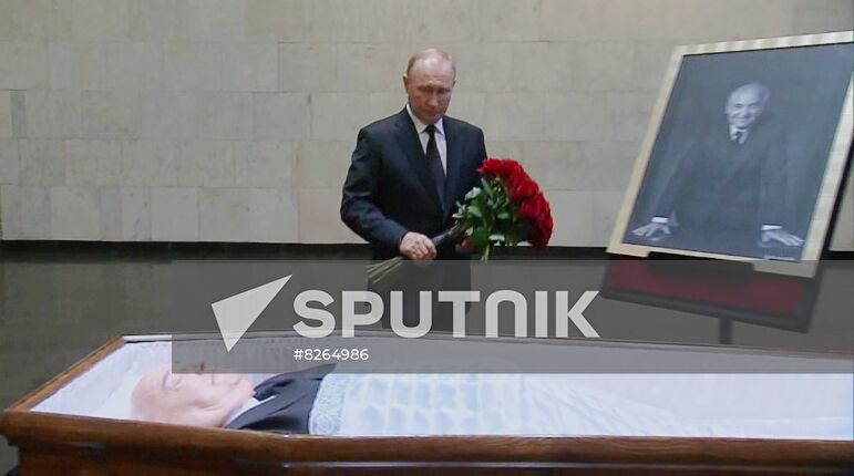 Russia Putin Gorbachev Death