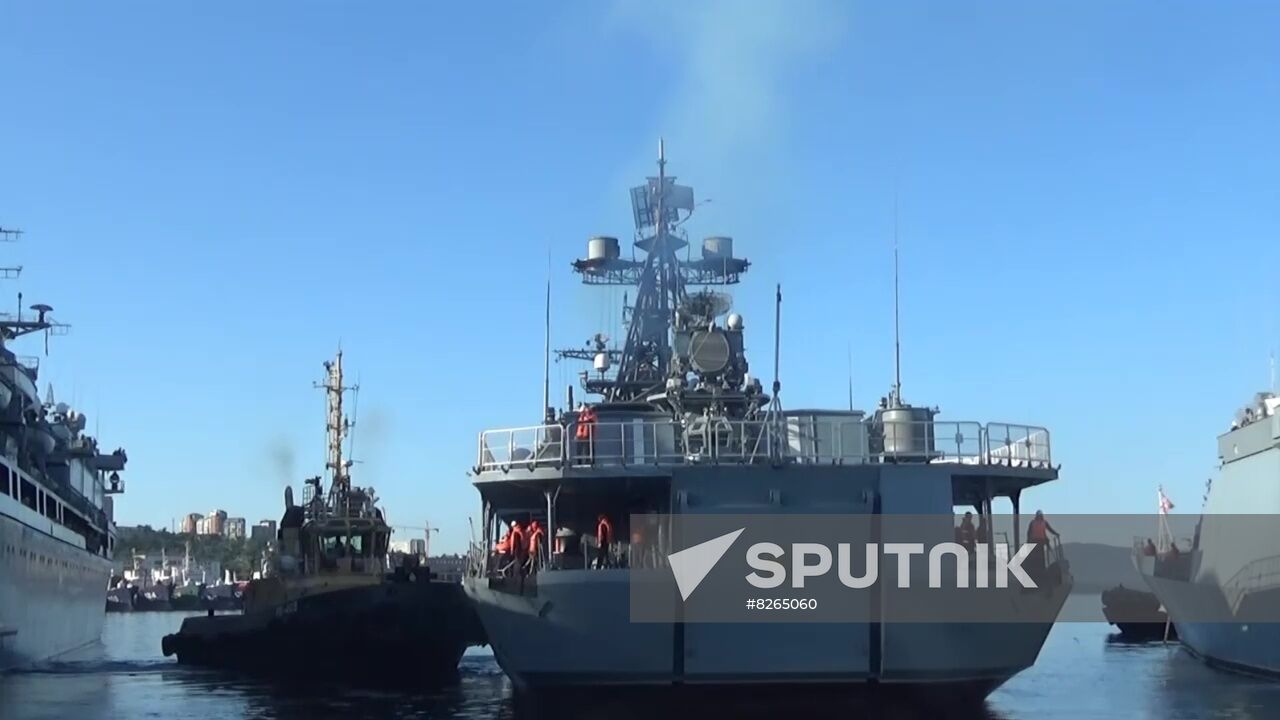 Russia Defence Strategic Drills