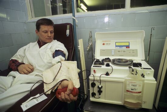 Sangvis blood transfusion station
