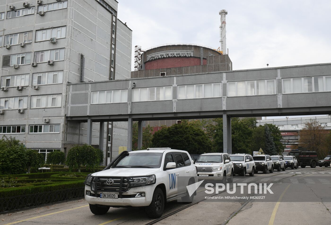 Ukraine Russia Military Operation Nuclear Plant