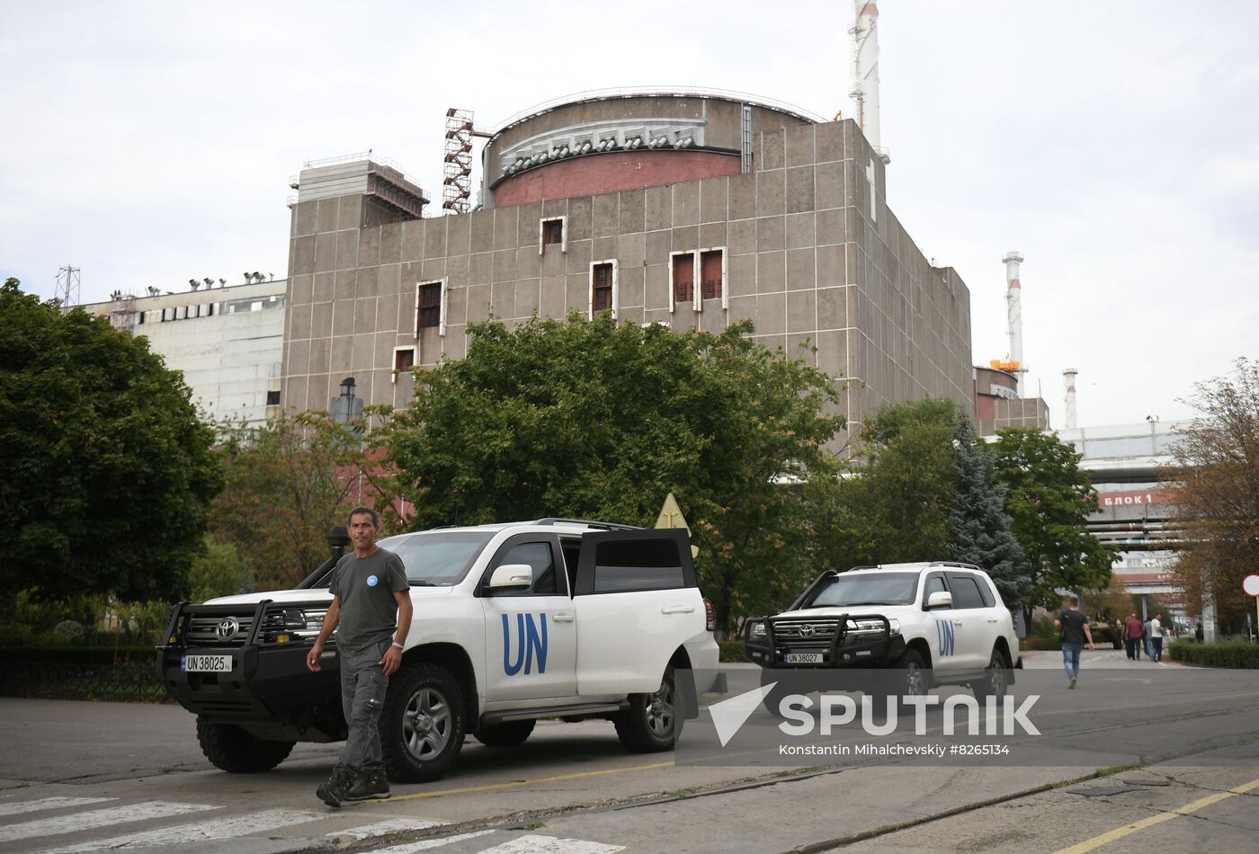 Ukraine Russia Military Operation Nuclear Plant
