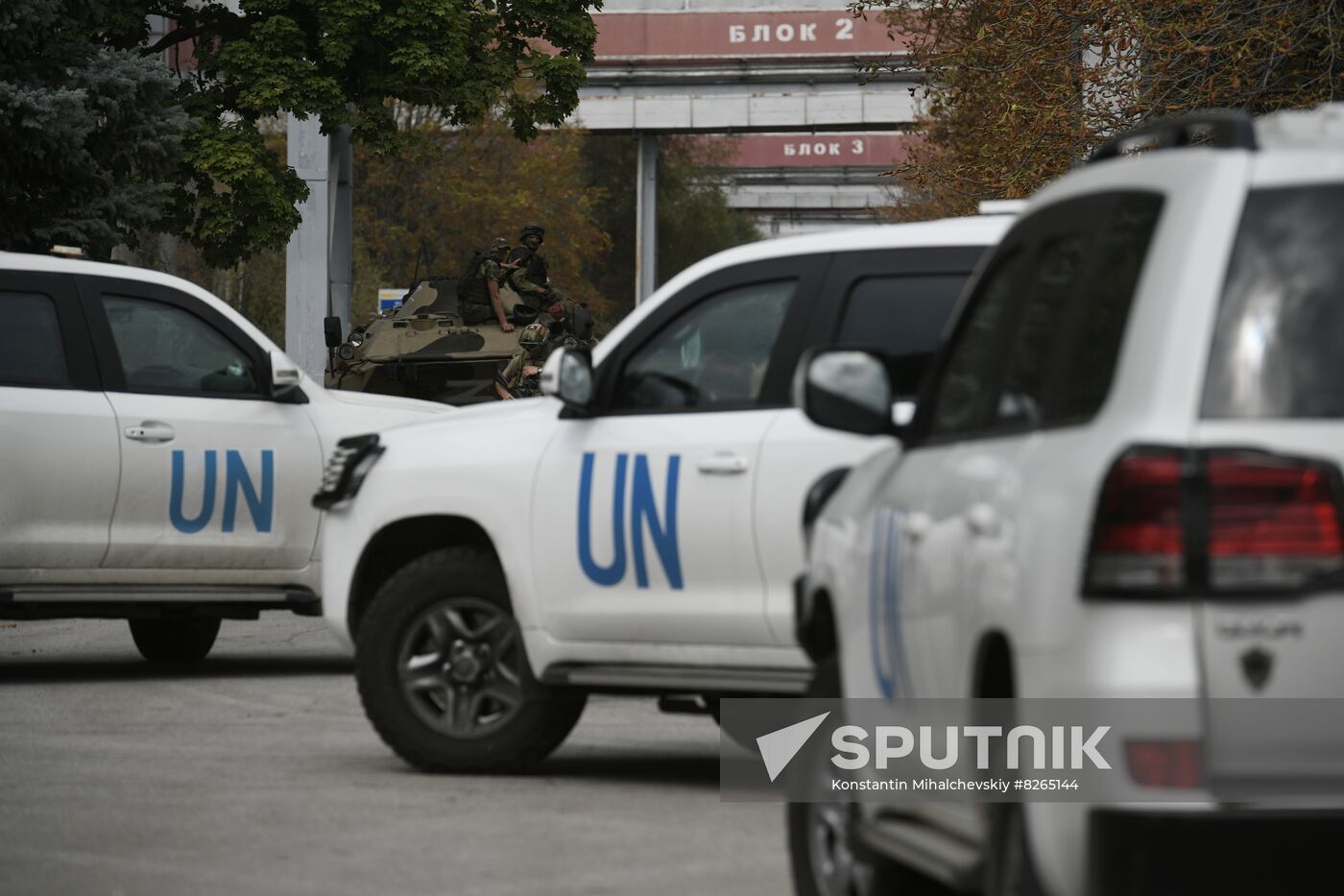 Ukraine Russia Military Operation Nuclear Plant