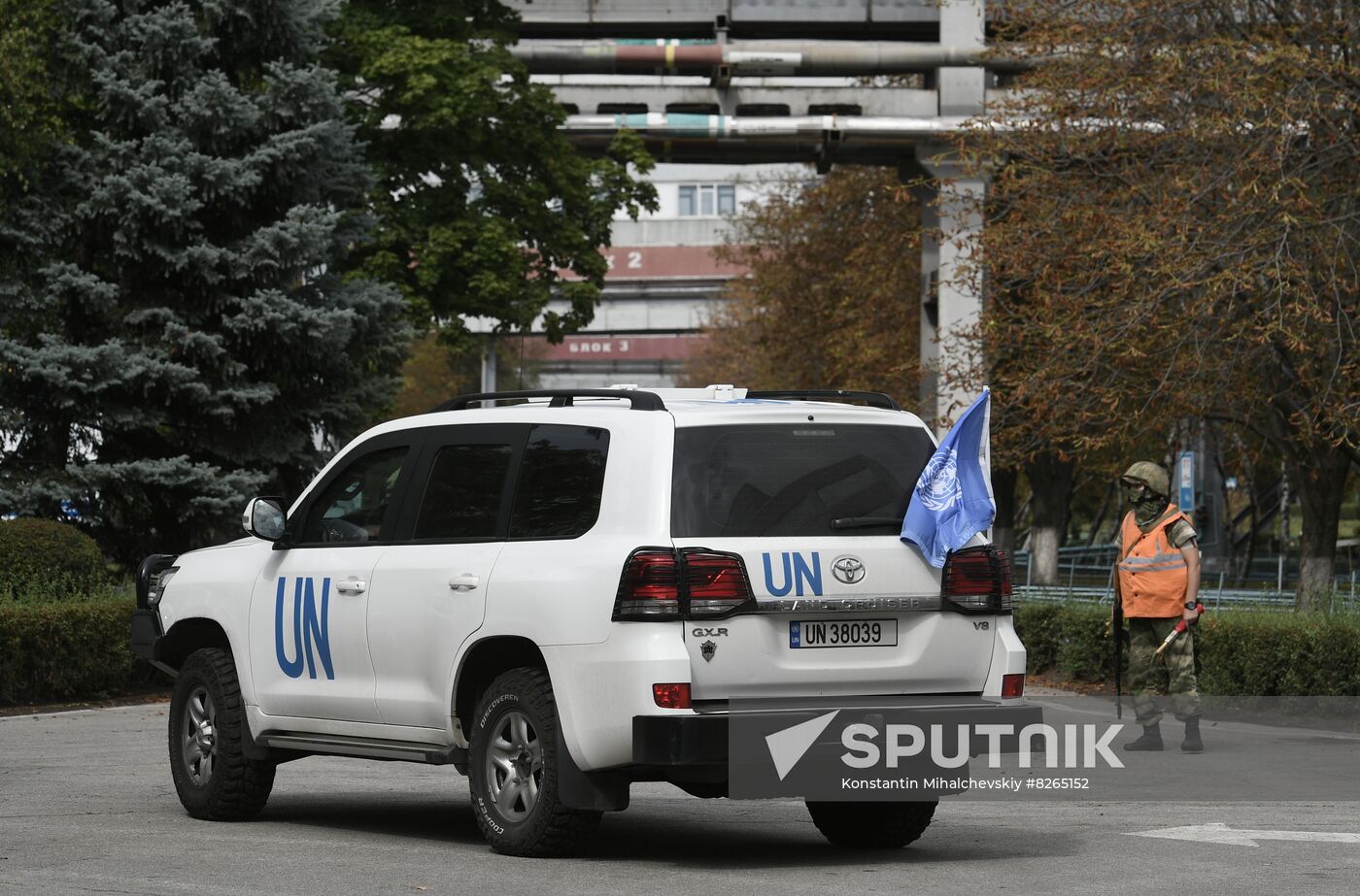 Ukraine Russia Military Operation Nuclear Plant