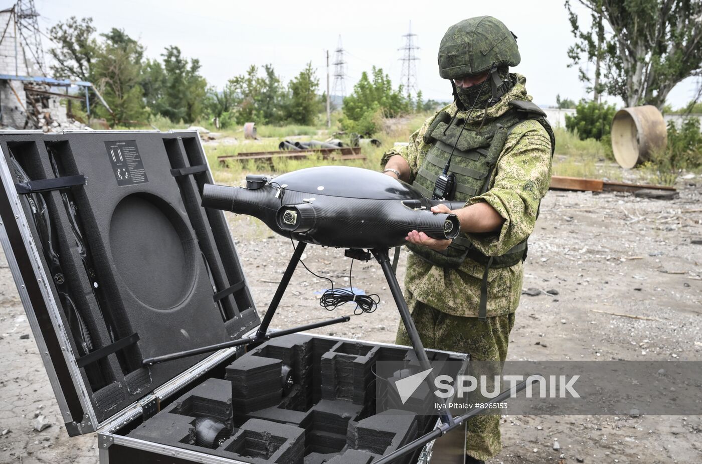 DPR Russia Ukraine Military Operation Sapper Equipment