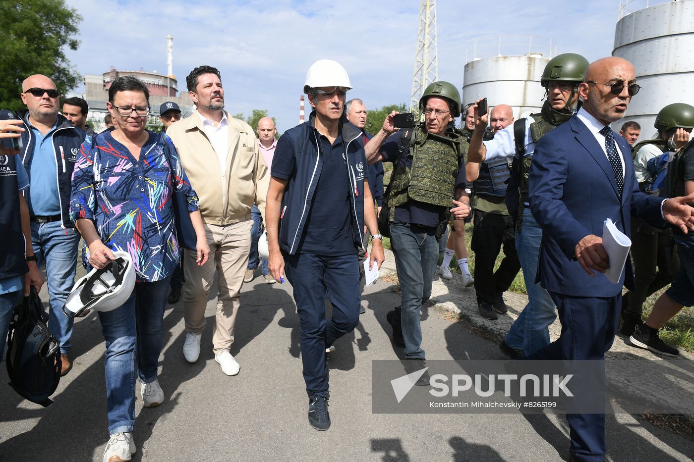 Ukraine Russia Military Operation Nuclear Plant