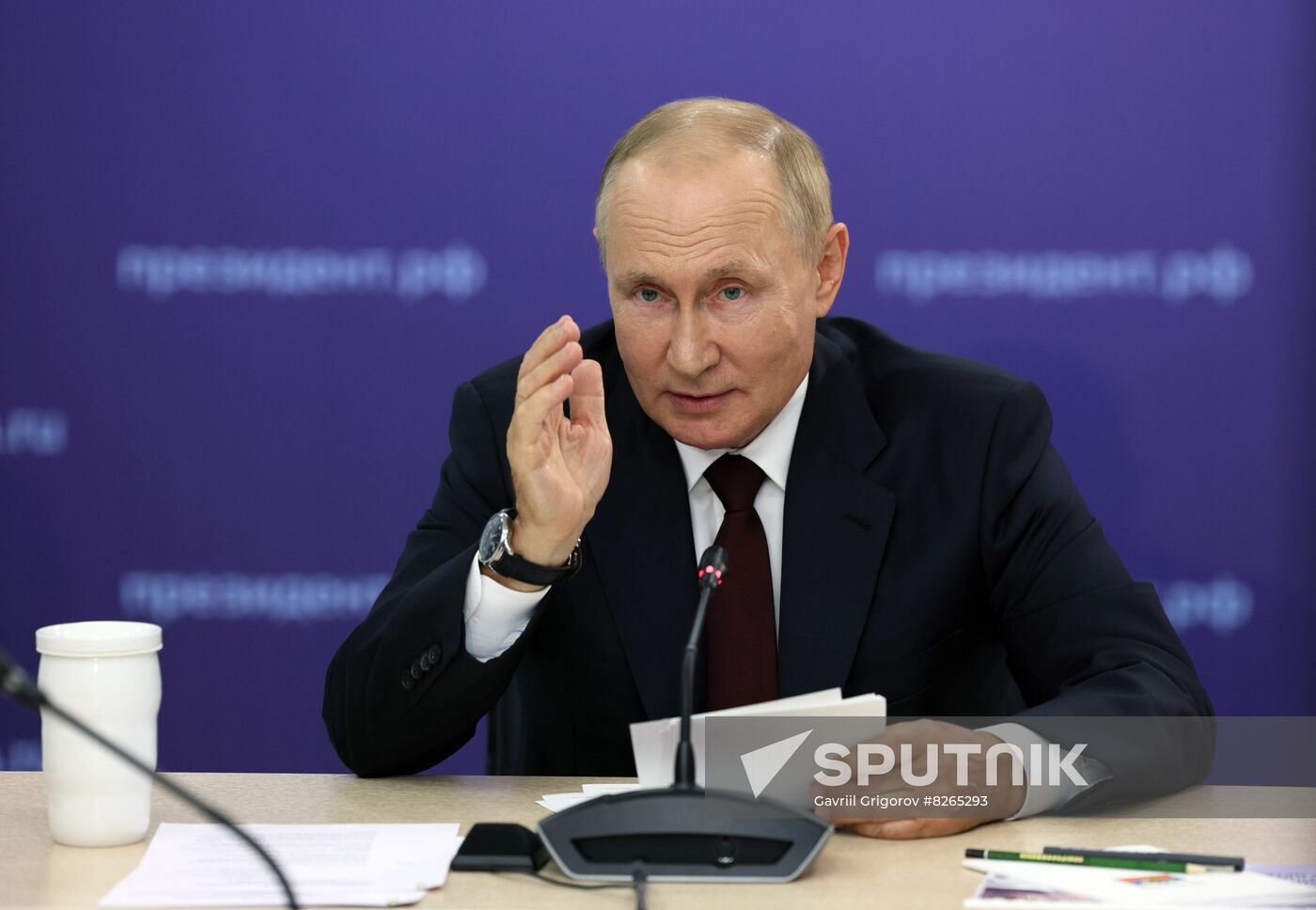 Russia Putin North Western Federal District