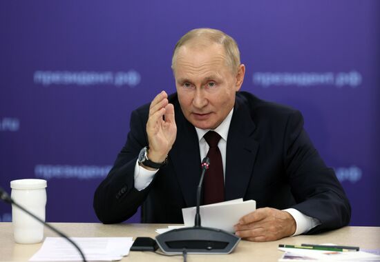 Russia Putin North Western Federal District