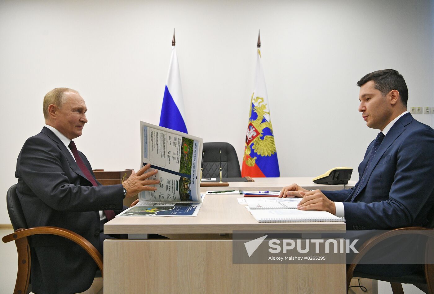 Russia Putin North Western Federal District