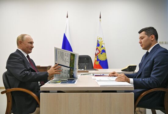 Russia Putin North Western Federal District