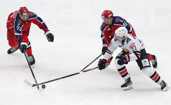 Russia Ice Hockey Kontinental League CSKA - Metallurg