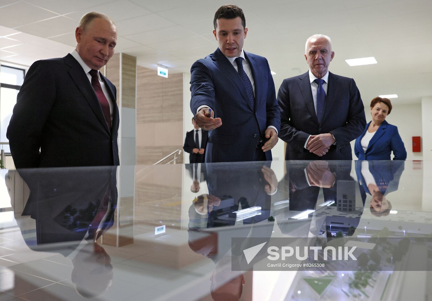 Russia Putin North Western Federal District