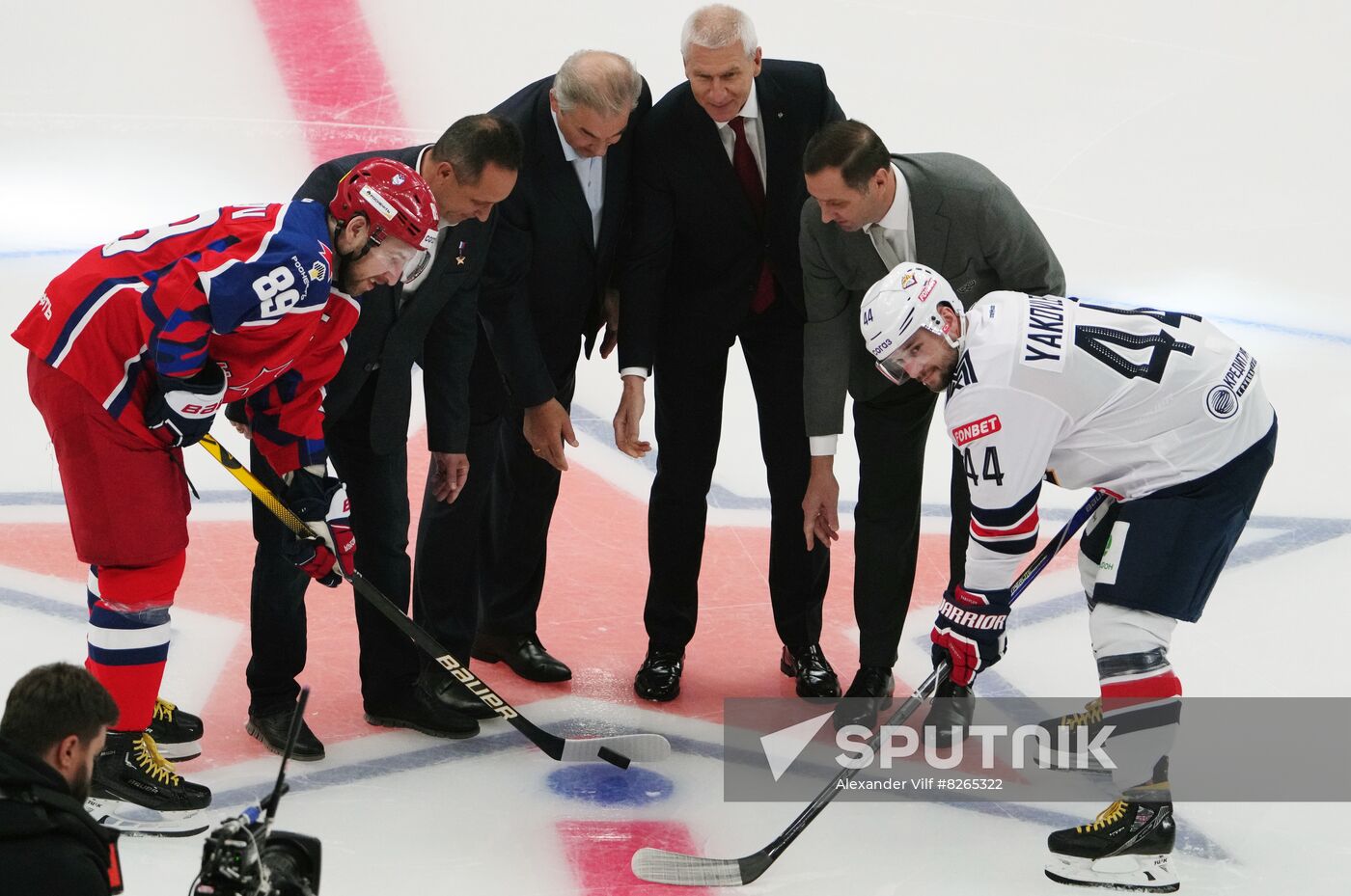 Russia Ice Hockey Kontinental League CSKA - Metallurg