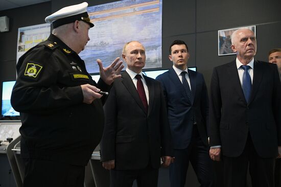 Russia Putin North Western Federal District