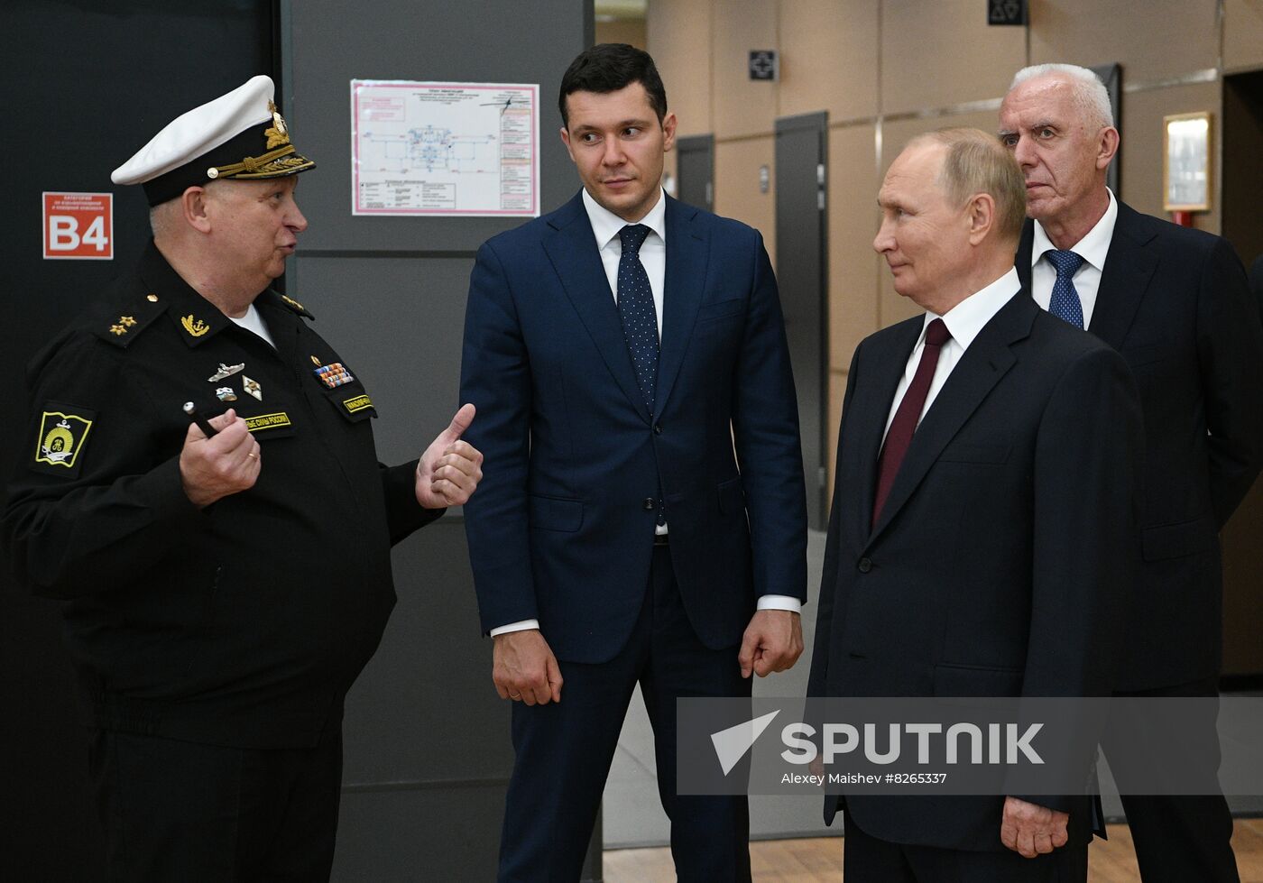 Russia Putin North Western Federal District