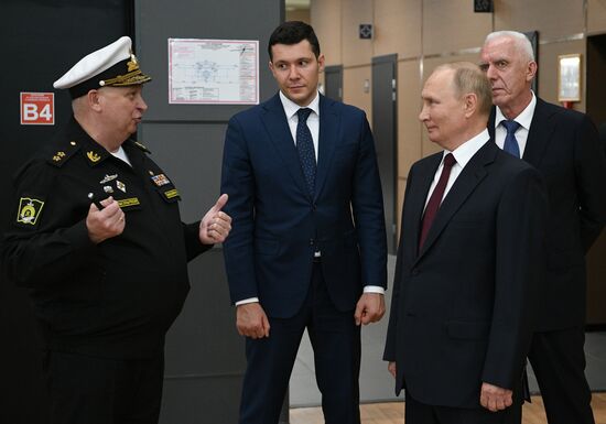 Russia Putin North Western Federal District