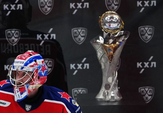 Russia Ice Hockey Kontinental League CSKA - Metallurg