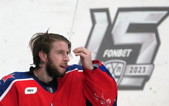 Russia Ice Hockey Kontinental League CSKA - Metallurg