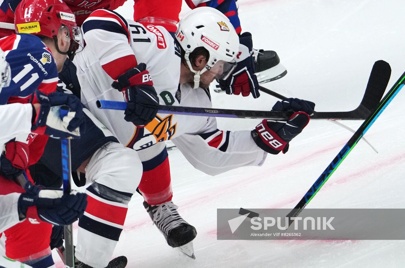 Russia Ice Hockey Kontinental League CSKA - Metallurg