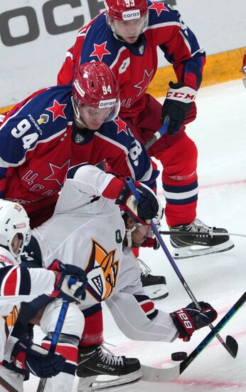 Russia Ice Hockey Kontinental League CSKA - Metallurg