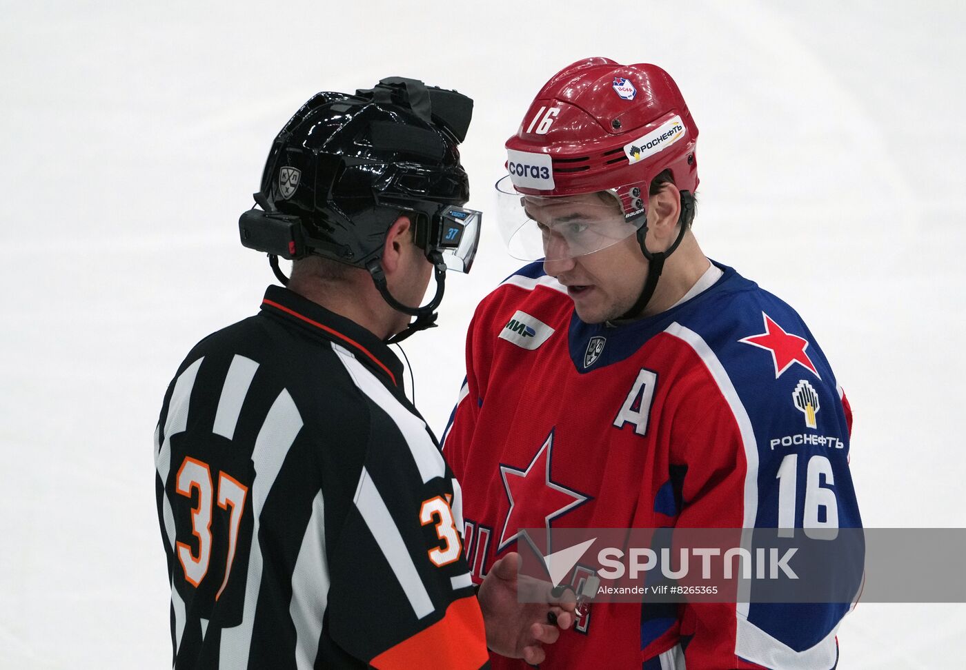 Russia Ice Hockey Kontinental League CSKA - Metallurg