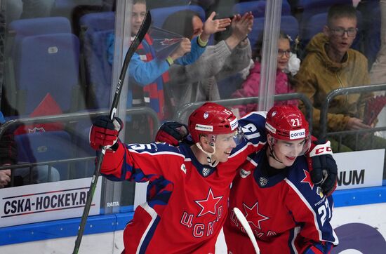 Russia Ice Hockey Kontinental League CSKA - Metallurg