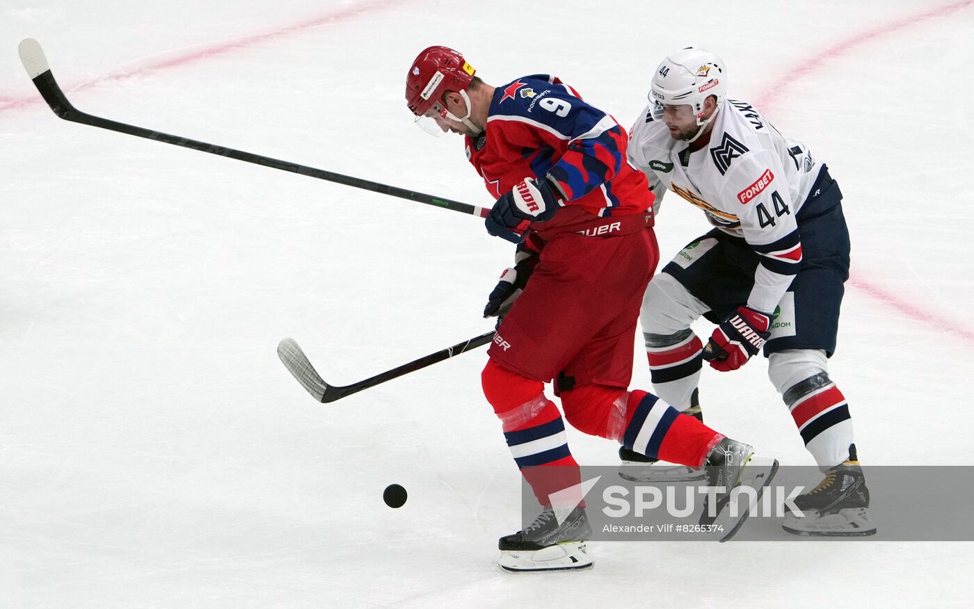 Russia Ice Hockey Kontinental League CSKA - Metallurg
