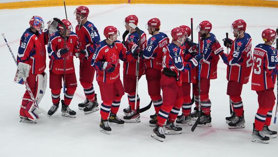 Russia Ice Hockey Kontinental League CSKA - Metallurg