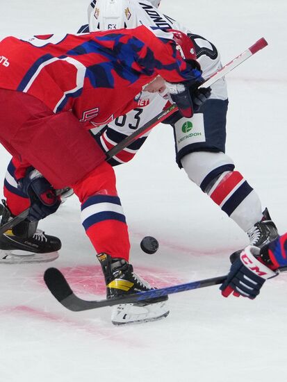 Russia Ice Hockey Kontinental League CSKA - Metallurg