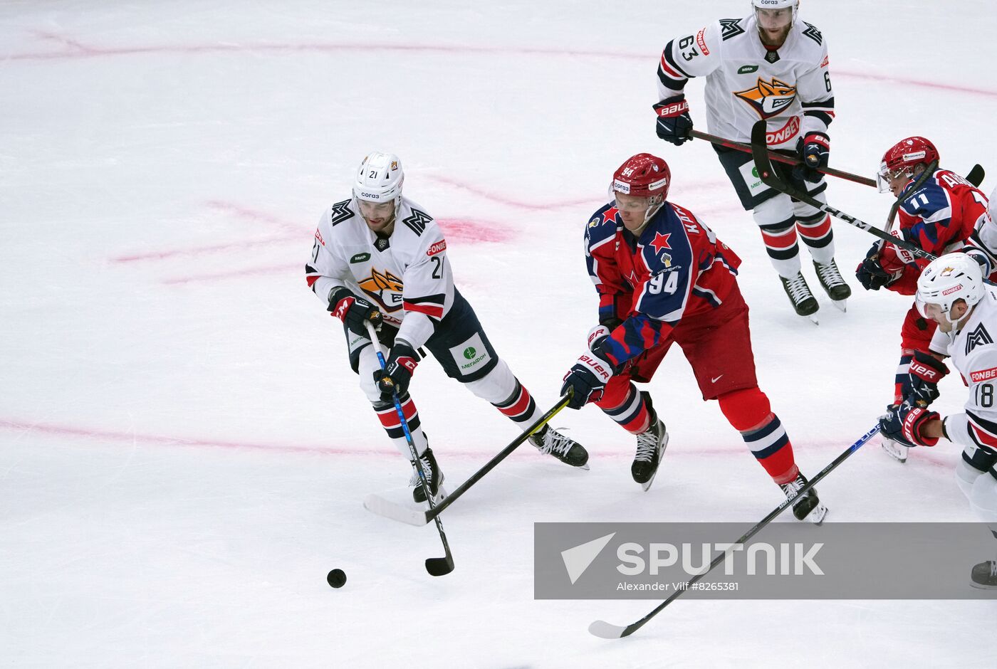 Russia Ice Hockey Kontinental League CSKA - Metallurg