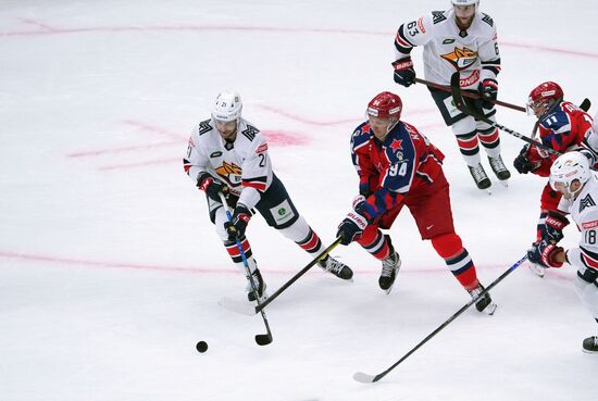 Russia Ice Hockey Kontinental League CSKA - Metallurg