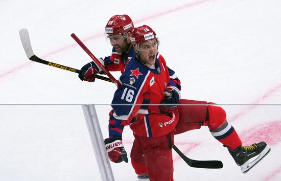 Russia Ice Hockey Kontinental League CSKA - Metallurg