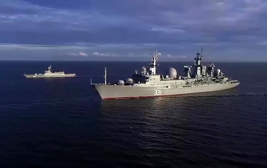 Russia Defence Strategic Drills