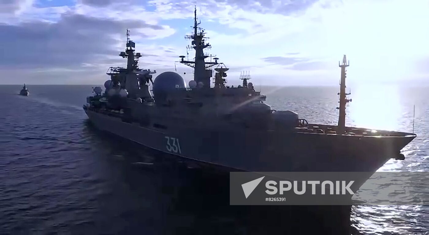 Russia Defence Strategic Drills