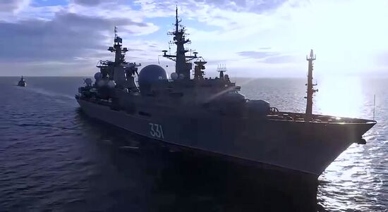 Russia Defence Strategic Drills