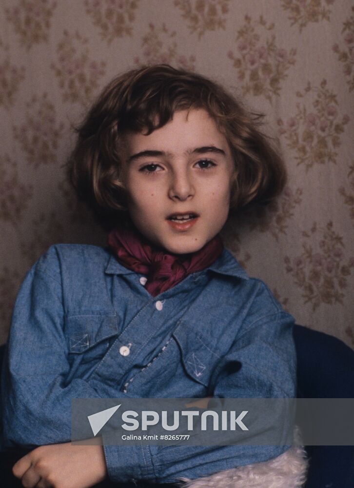 Moscow school student Sasha Karelin