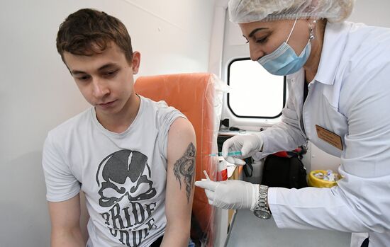Russia Coronavirus Vaccination