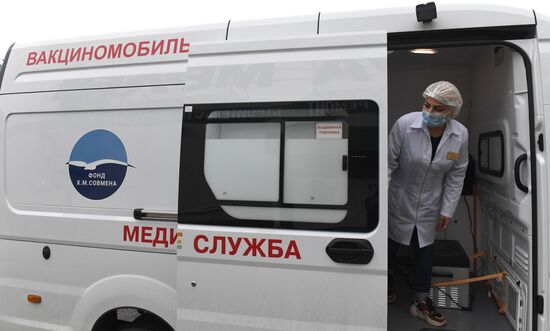 Russia Coronavirus Vaccination
