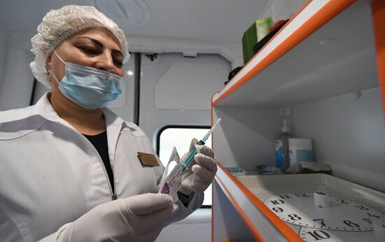 Russia Coronavirus Vaccination