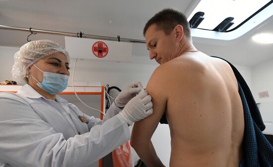 Russia Coronavirus Vaccination