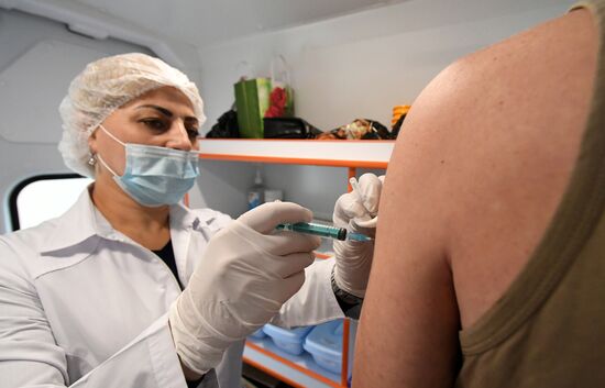 Russia Coronavirus Vaccination