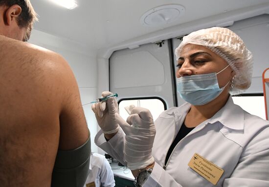 Russia Coronavirus Vaccination