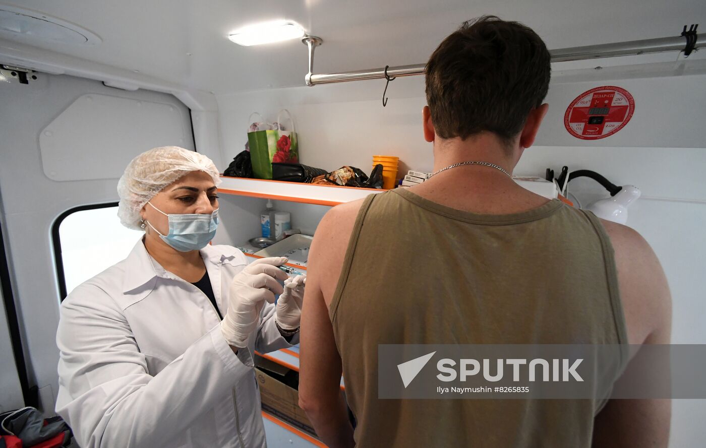 Russia Coronavirus Vaccination