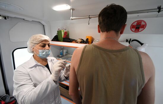 Russia Coronavirus Vaccination