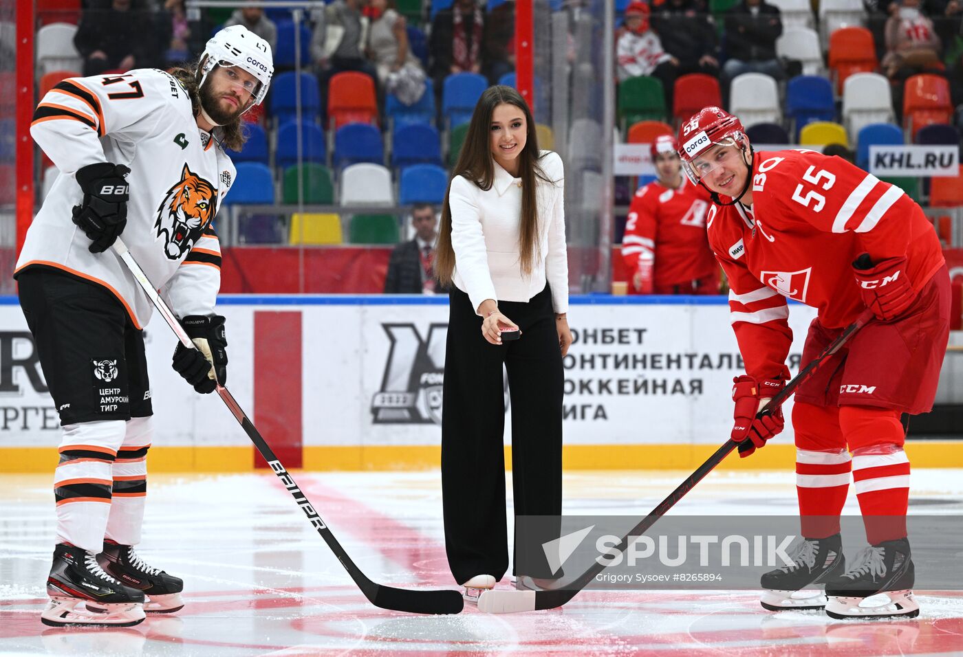 Russia Ice Hockey Kontinental League Spartak - Amur